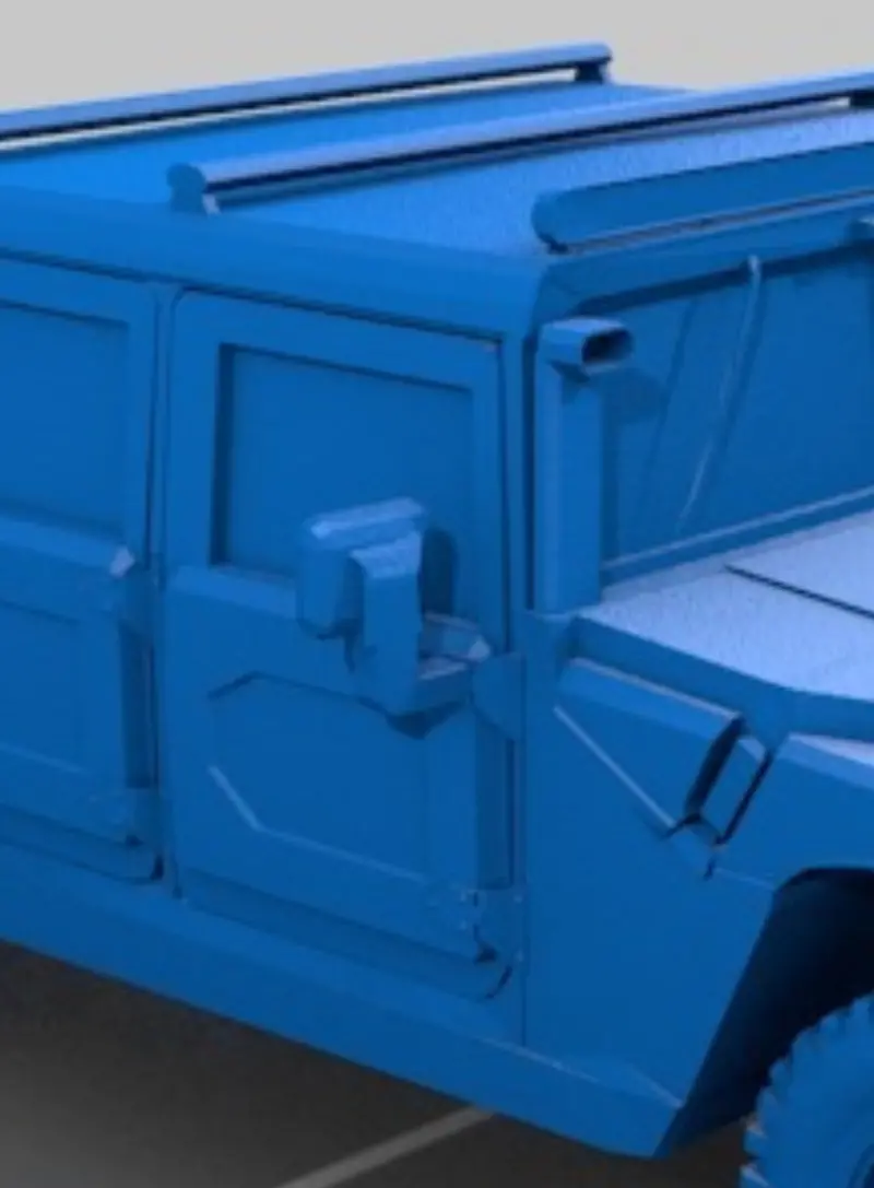 Hummer H1 Side Mirrors 1