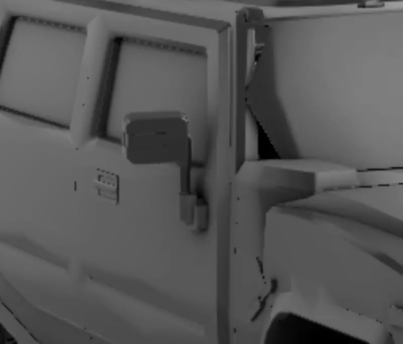 Hummer H2 Side Mirrors 1