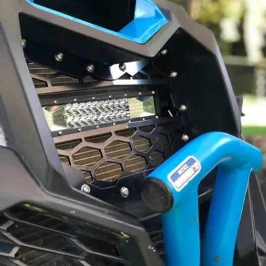 Infinite Offroad | Infinite Offroad Can-Am Maverick X3 Grille W/ 102W Light Bar 1