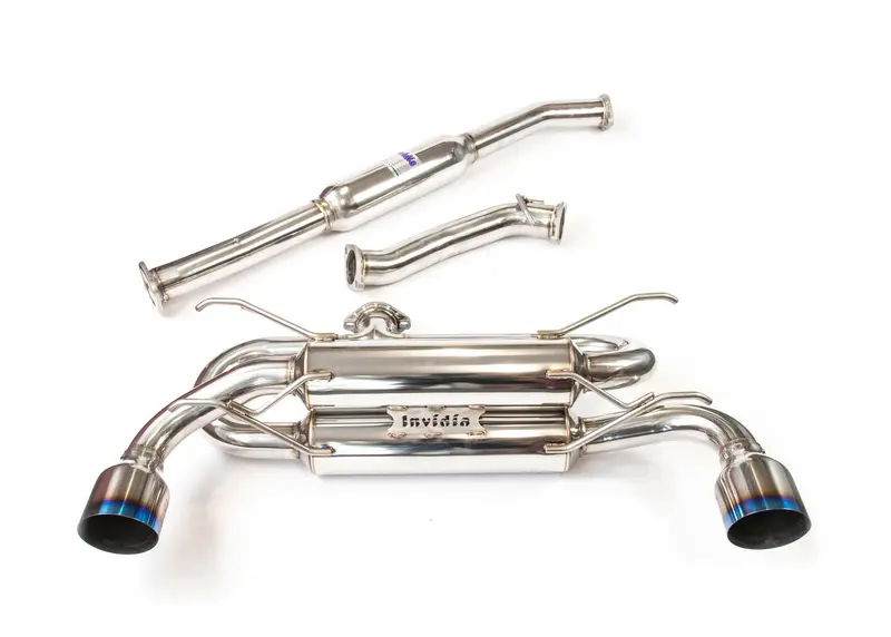 Invidia Gemini R400 Catback Exhaust System Titanium Tips - Frs/Brz/86 1