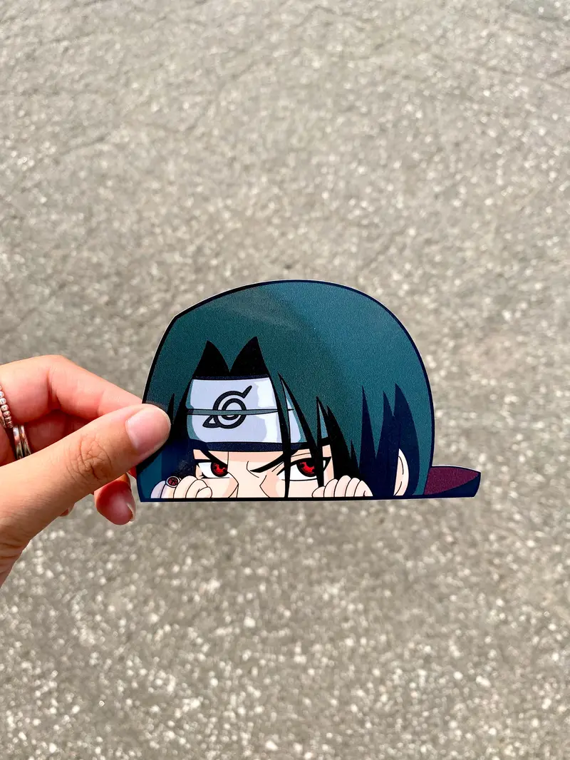 Itachi Uchiha Peeker Sticker 1