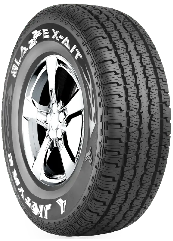 JK Tyre Blazze X-A/T All-Terrain Tire – 265/70R17, Load Index 121/118S, LT Rated