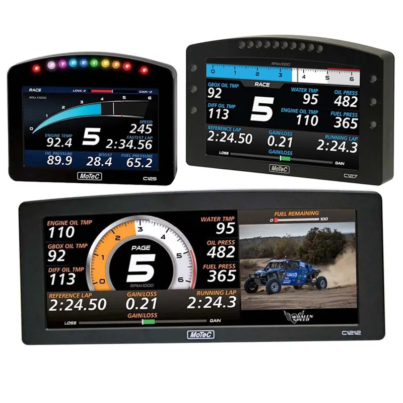 Jrr Motec C12x Color Logger Displays 1