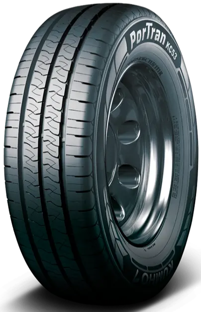 Kumho Portran KC53 215/70R15 LT Tire – Dual Load Index 109/107, Speed Rating T