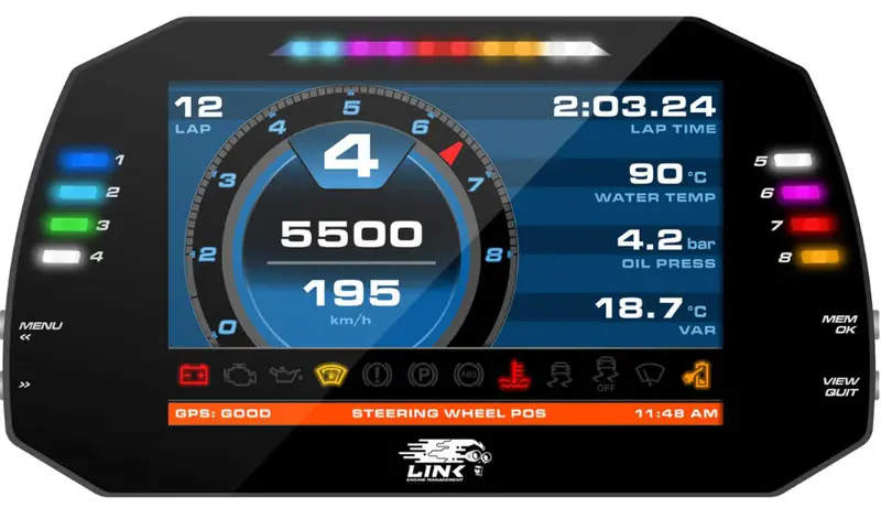 Link Mxg Strada 7-Inch Dash - Race Edition - 100-0173 1