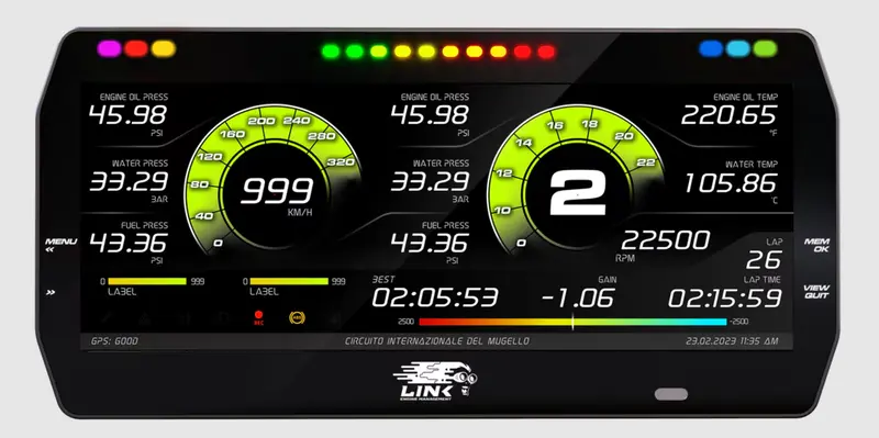 Link Mxt Strada 10-Inch Dash - Race Edition - 100-0177 1