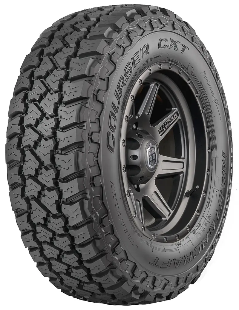 Mastercraft Courser CXT 255/85R16 All-Terrain Tire – LT Metric, Load Range E, Speed Rating Q
