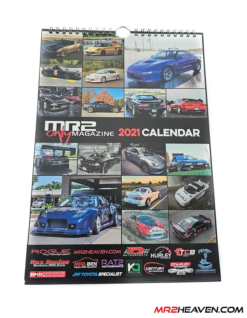 Mr2 Only Limited Edition 2021 Calendar 1