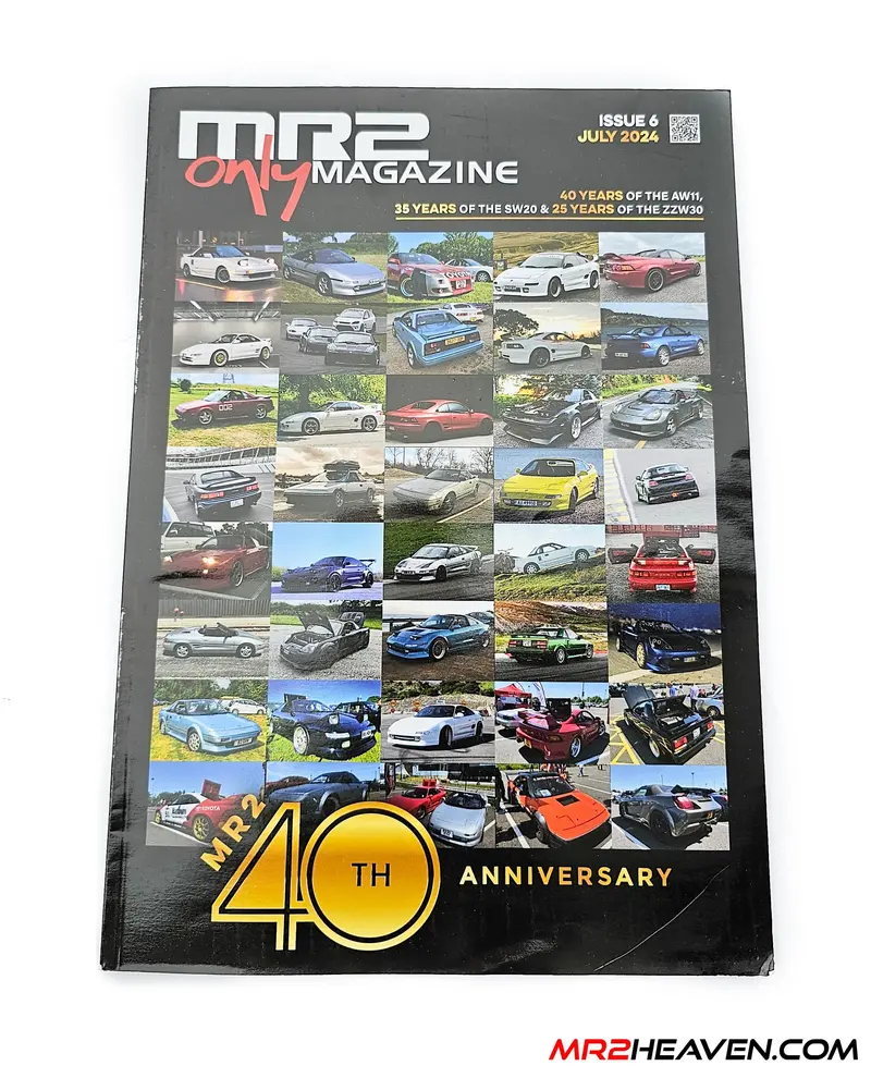 Mr2 Only Magazine - 40 Years Of Mr2 Special Edition Issue 6 - July 2024 1