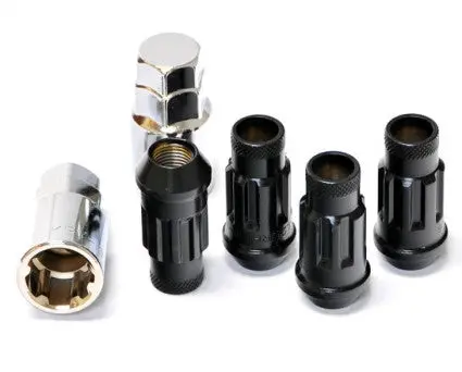 Muteki Sr48 Black Wheel Locks 1