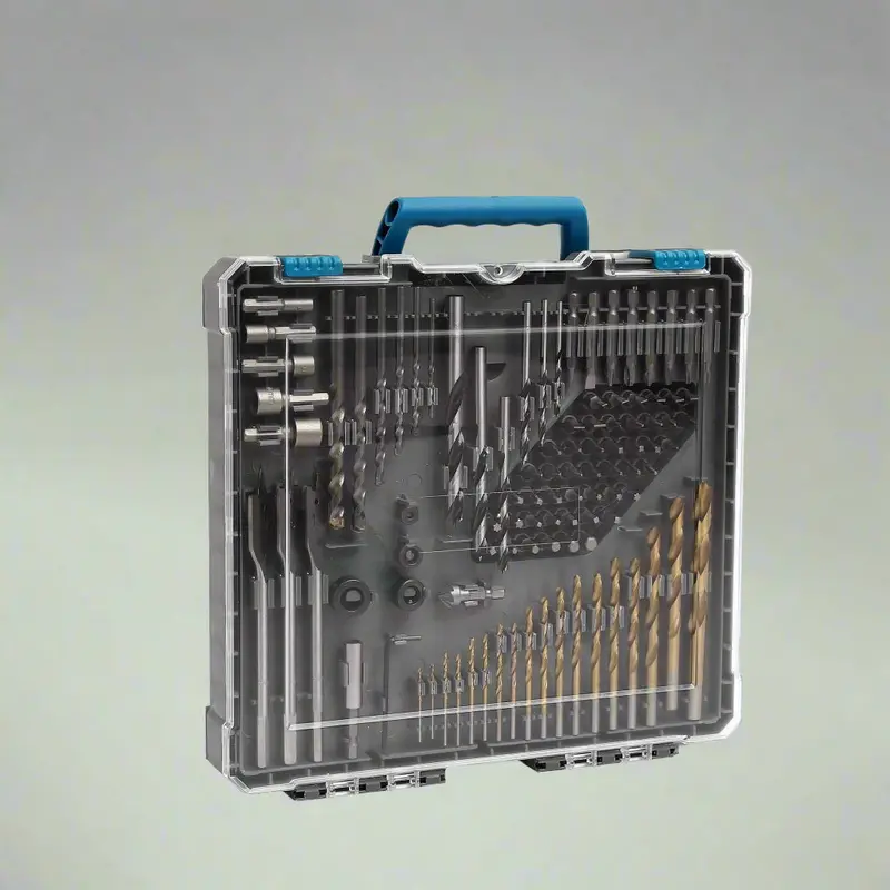 New 300 Pcs Drill Bit & Driver Set – Model Wt21070803 1