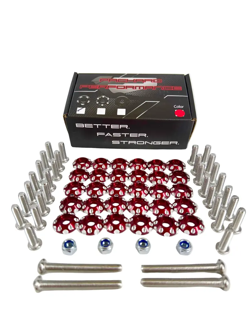 Packard Performance Billet Fender Washers V2 30Pcs 1