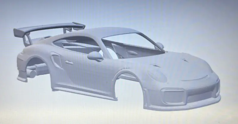 Porshe 911 997 Body Shell 1