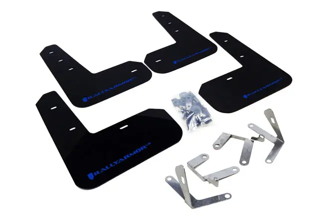 Rally Armor Black Mud Flap W/ Blue Logo - Frs/Brz/86 1