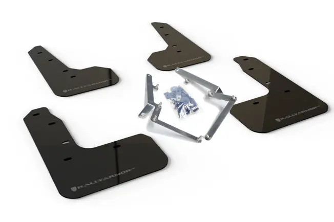 Rally Armor Black Ur Mud Flap W/ Dark Grey - Civic Sport 10Th Gen 1