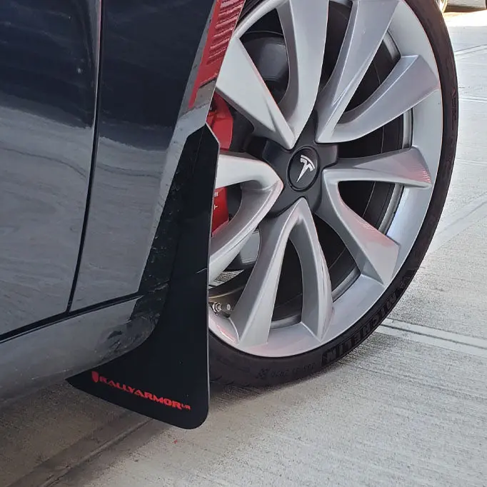 Rally Armor Classic Mud Flaps Tesla Model 3 1