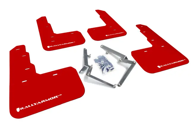 Rally Armor Red Mud Flap - Honda Civic Type-R Fk8 1