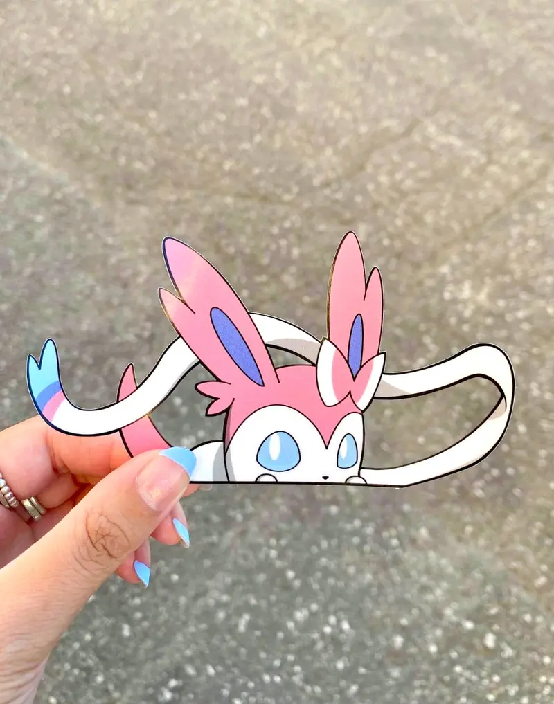 Sylveon Peeker Sticker 1