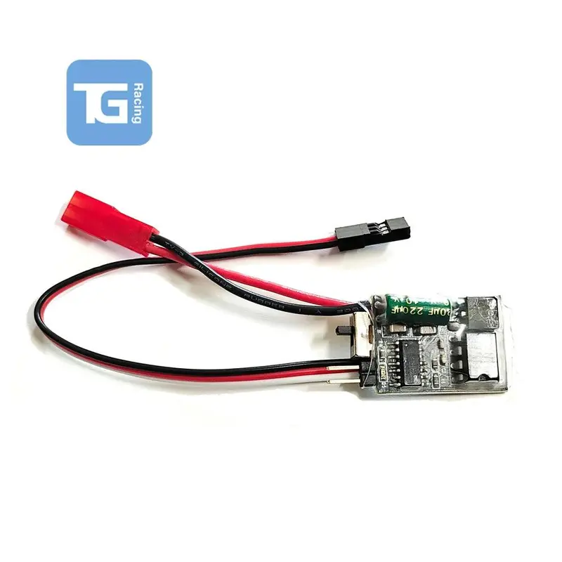 Tg Racing 10A Brushed Esc & 130 Motor Combo For 1/24 Rc Drift Mini Car 1