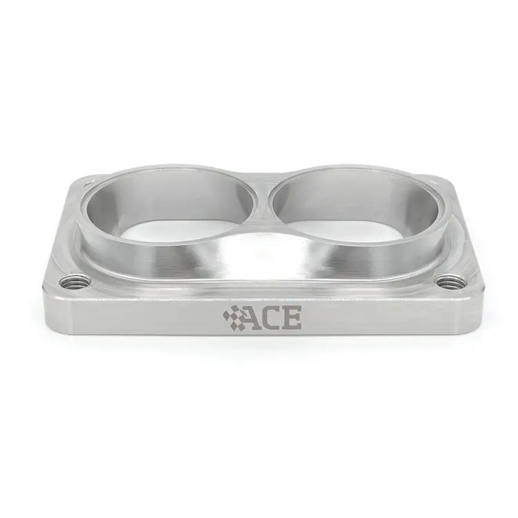 Transition Turbo Flange - Divided T6 To Dual 2.250" Od Tube - 304 Stainless 1