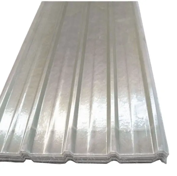 Transparent Frp Roofing Panels 3.7 Ft X 8 Ft – Corrugated Daylight Fiberglass Siding Sheets Frpclr 1