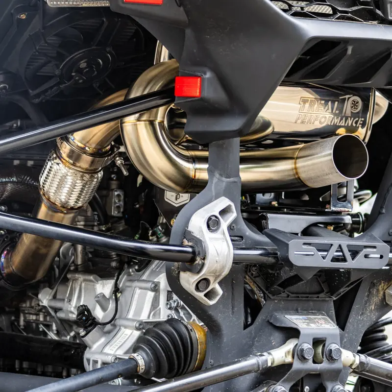 Treal Performance | 2024-2025 Can-Am Maverick R "The Patriot" Exhaust System 1