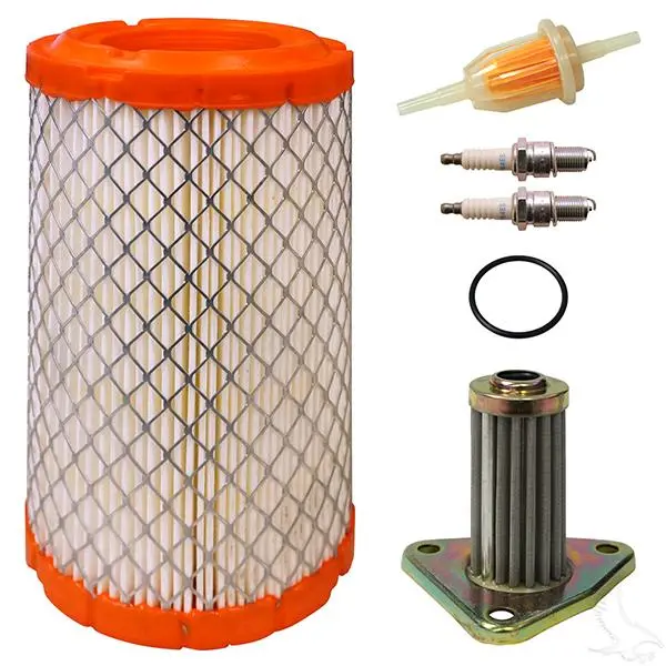 Tune Up Kit With Oil Filter Fits Ezgo 295/350Cc 4 Cycle Gas 2006+ Golf Cart 1