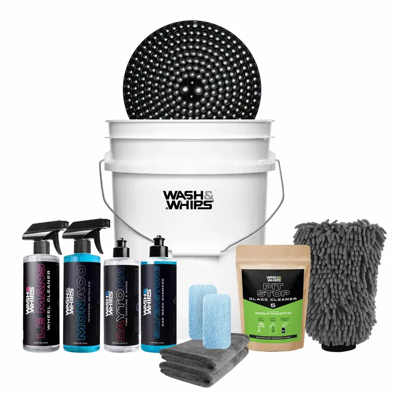 Wash&Whips New Car Total Care Kit - 10 Pcs 1