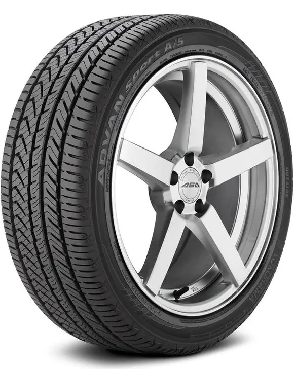 Yokohama Advan Sport All Season 235/45R18 Tire – Load Index 98, Speed Rating W