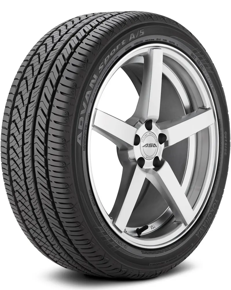 Yokohama Advan Sport All Season V405 245/40R19 – Load Index 98, Speed Rating Y