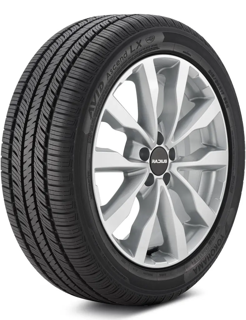 Yokohama AVID ASCEND LX 215/45R17 Fuel-Efficient Touring Tire – Load Index 87, Speed Rating V