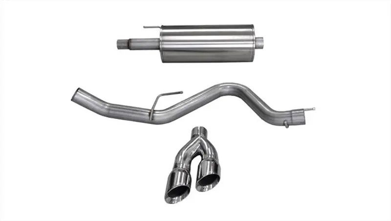 Corsa Performance 14837 3.0" Cat-Back Exhaust – Sport Tuned, Single Side Exit, Polished Tips (2015–2023 Ford F-150 5.0L) 1