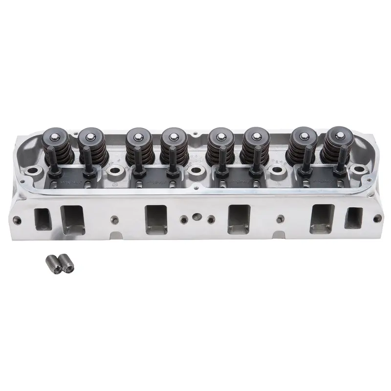 Edelbrock 603219 Aluminum Cylinder Head – High-Flow Small-Block Chevy Engine Component 1