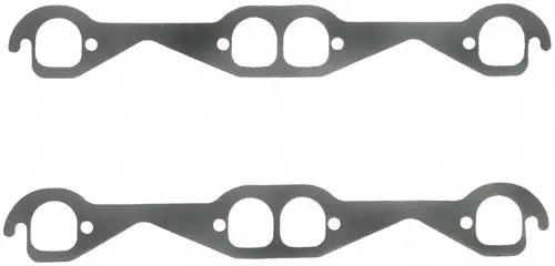 Fel-Pro Sb Chevy Exhaust Gasket Set – D-Shaped Port Design, Part 1406 1