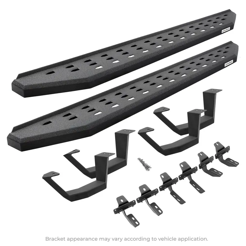 Go Rhino Rb20 Drop Step Running Boards With Mounting Brackets – 2-Pair Kit 1