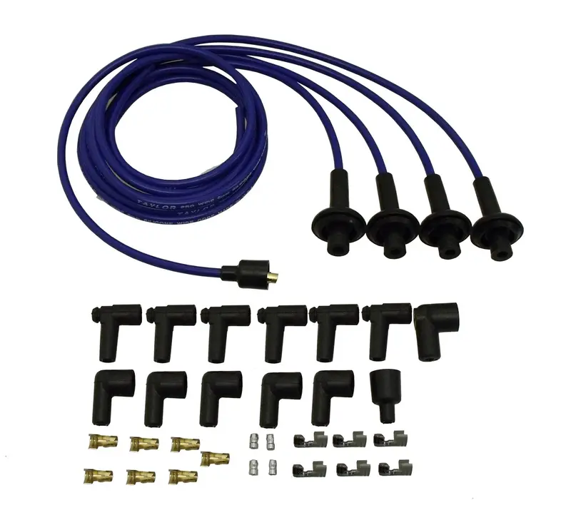 Taylor Cable 8Mm Pro Wire Ignition Wire Set – High-Performance Spark Plug Cables 1